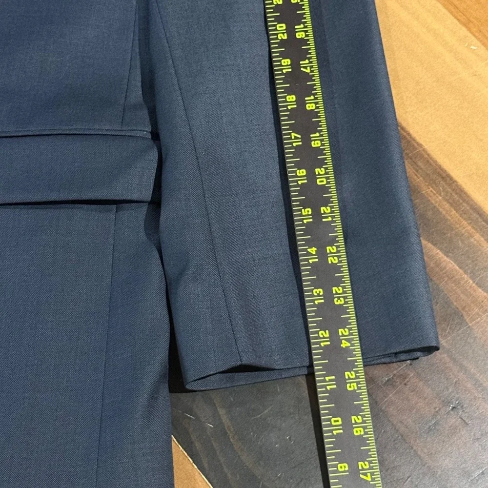 JOS. A. BANK Mens Blazer 43L Slim-Fit Traveler's Collection 100% Wool Sport Coat